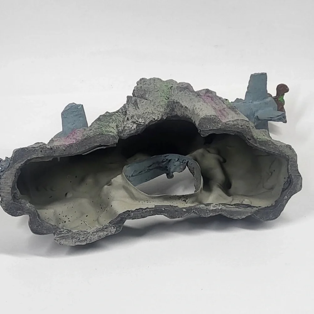 Sunken submarine Shipwreck Aquarium Decor Statue 12” long